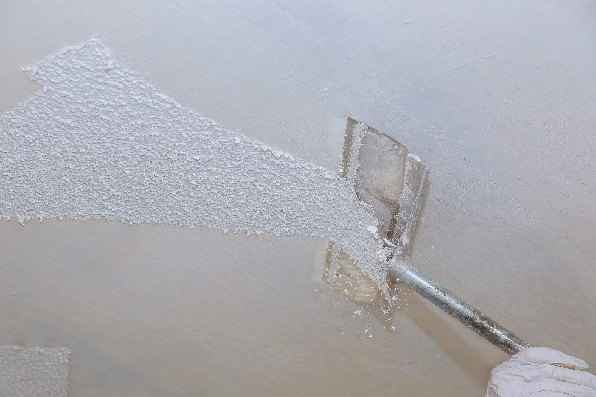 popcorn ceiling removal Asheville NC